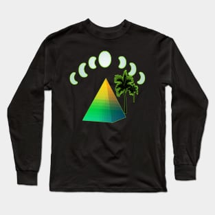 Oasis in the Rainbow Desert Long Sleeve T-Shirt